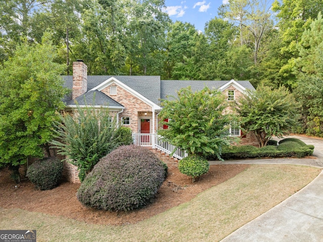 view of front of house