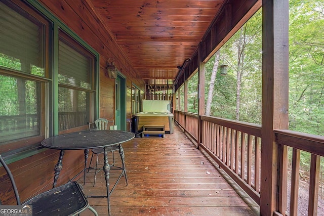 view of deck