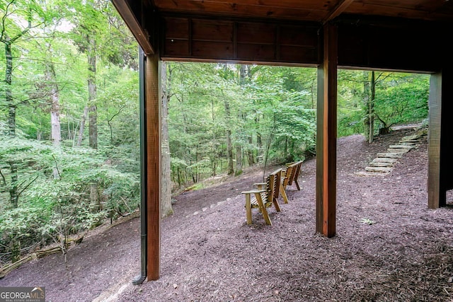 view of patio