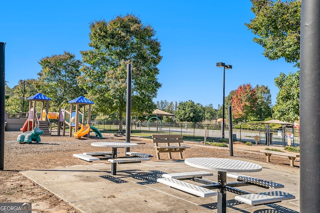 view of playground