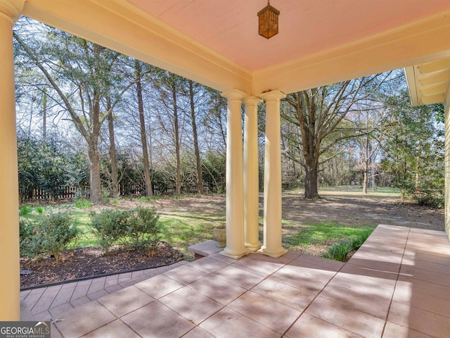 view of patio / terrace