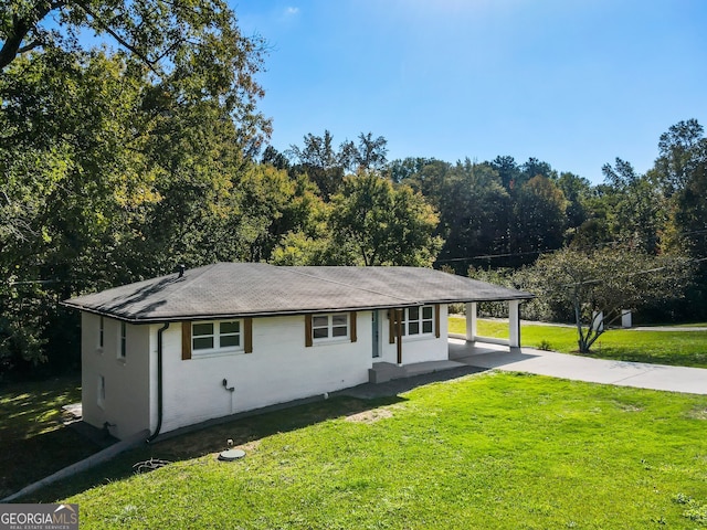 view of side of property