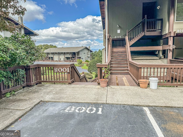 34 Sun Valley Cir Unit 8001, Sky Valley, GA 30537 - view of patio / terrace with stairway