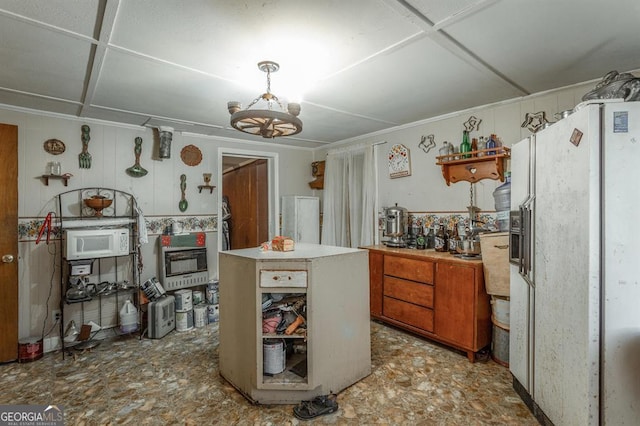 kitchen featuring white appliances