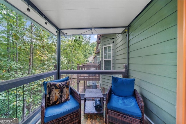 sunroom with a wealth of natural light