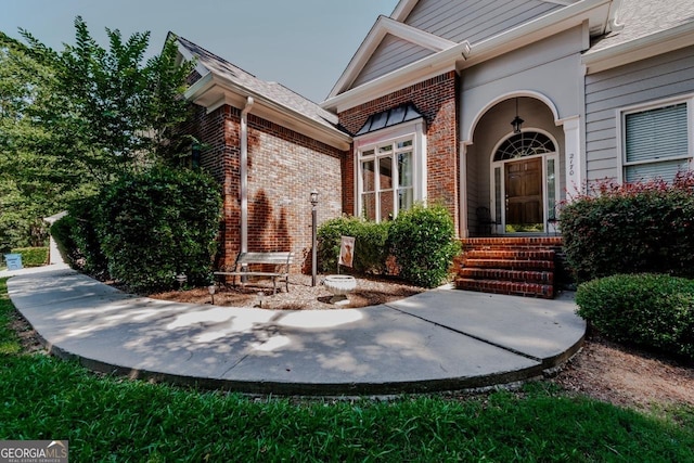 view of entrance to property