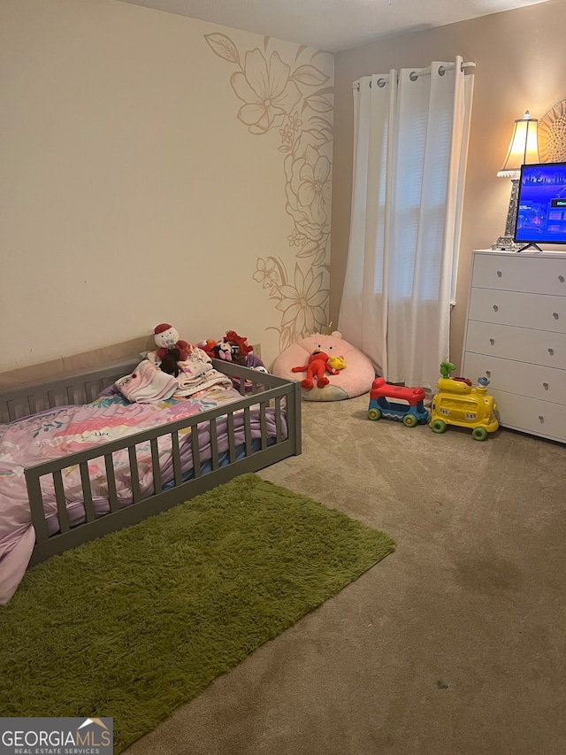 unfurnished bedroom featuring carpet floors