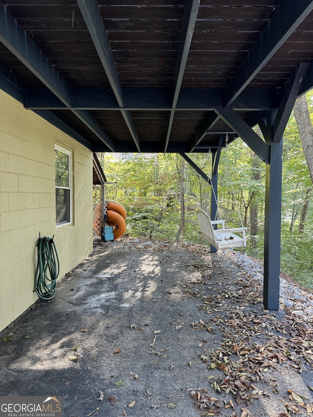 view of patio