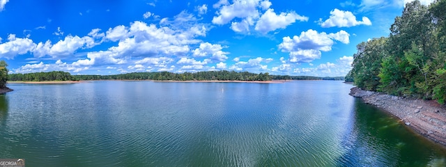 view of water feature