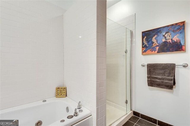 bathroom featuring tile patterned floors and sink