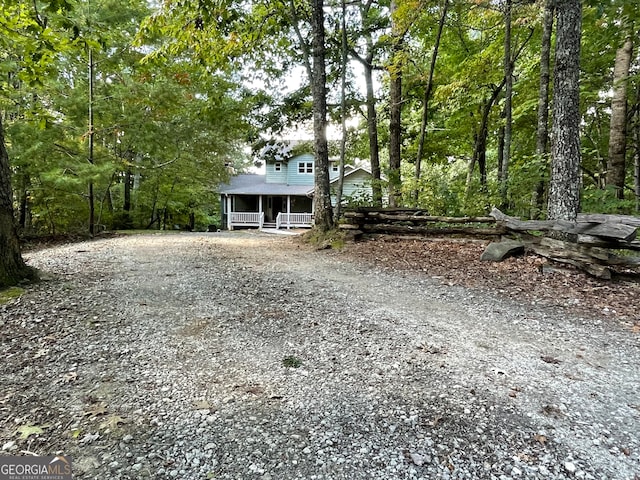 view of yard featuring a sunroom