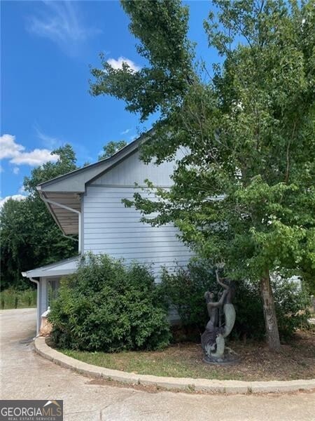 view of side of property