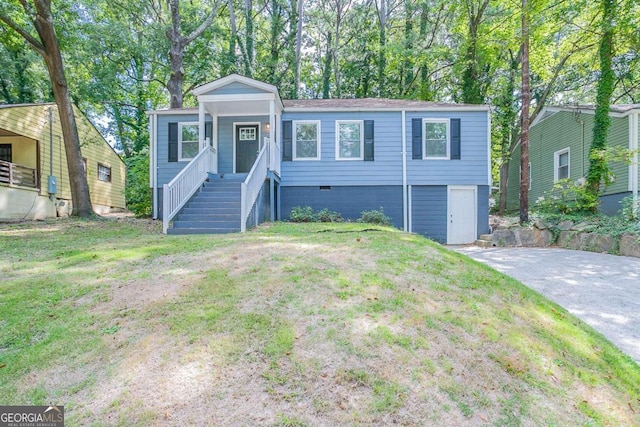 2836 Harlan Dr, Atlanta, GA 30344 - view of front of property featuring a front lawn