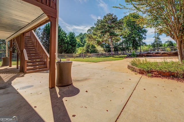 view of patio