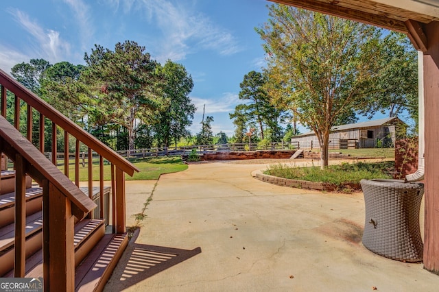 view of patio