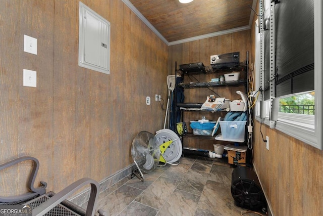 375 Dasher St, Lyons, GA 30436 - storage room featuring electric panel