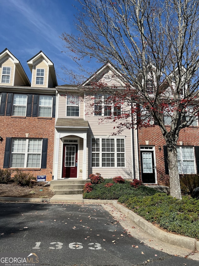 view of townhome / multi-family property