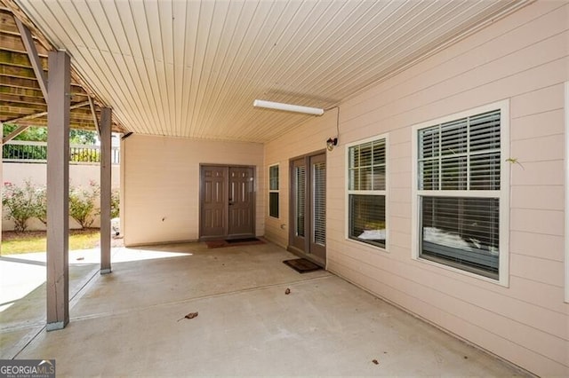 view of patio