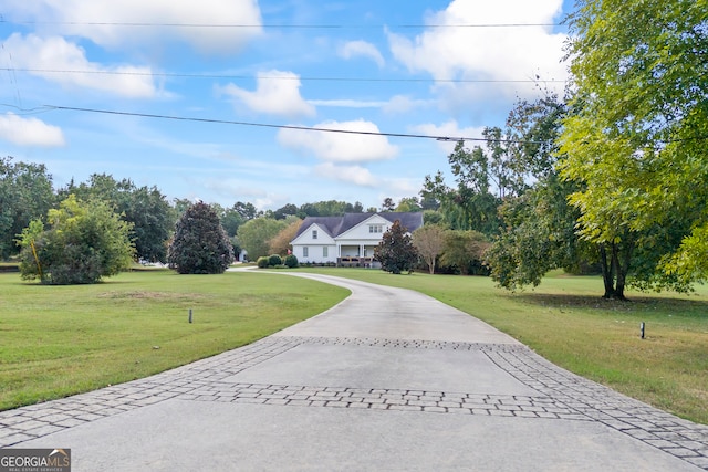 view of road