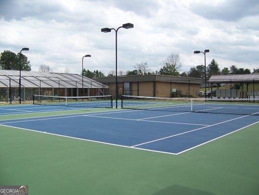 view of sport court