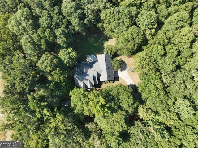 1080 Julian St, Bartow, GA 30413 - aerial view featuring a forest view