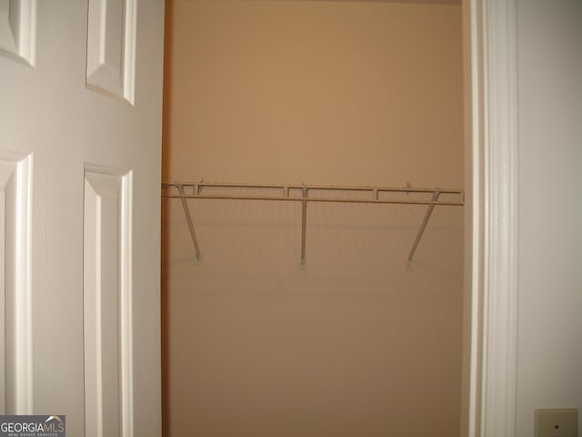 view of closet