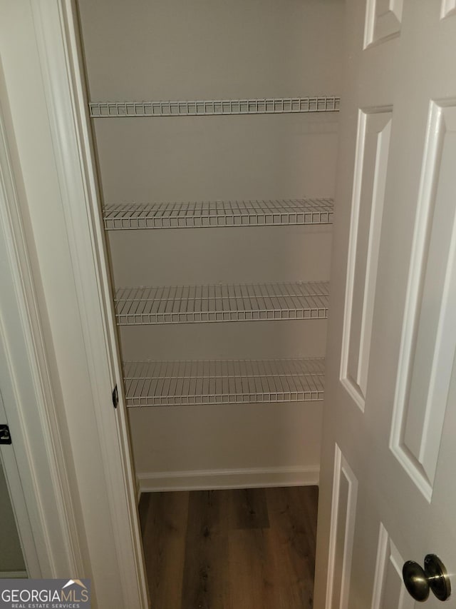 view of closet