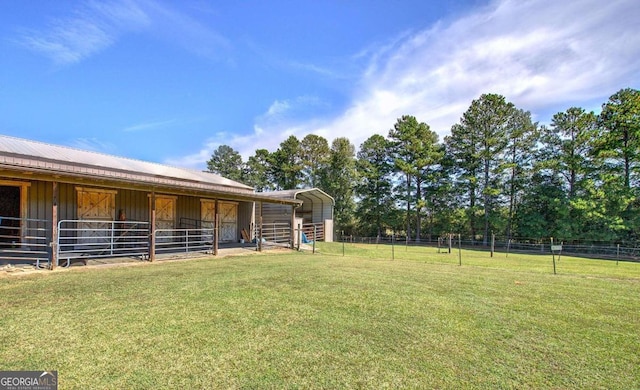2051 Little Texas Valley Rd, Rome, GA 30165 - view of yard featuring an outbuilding and an exterior structure