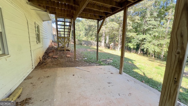 view of patio