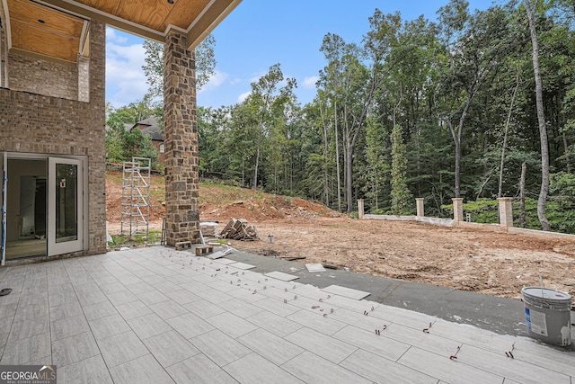 view of patio