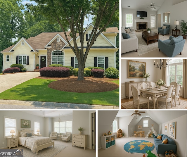 1461 Hada Ln, Lawrenceville, GA 30043 - view of a document with a collage of images