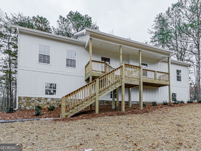 view of rear view of house