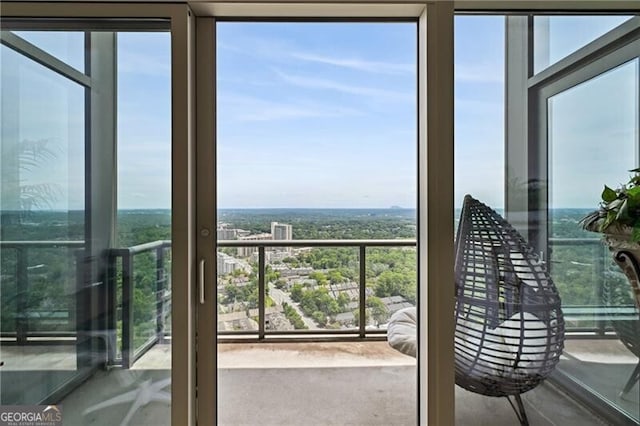 3630 Peachtree Rd Unit Ph3302, Atlanta, GA 30326 - view of balcony