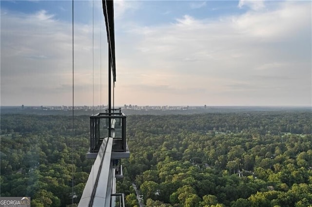 3630 Peachtree Rd Unit Ph3302, Atlanta, GA 30326 - city view featuring a heavily wooded area