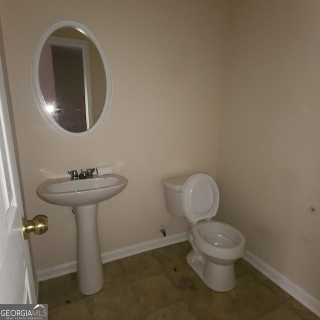 bathroom with toilet