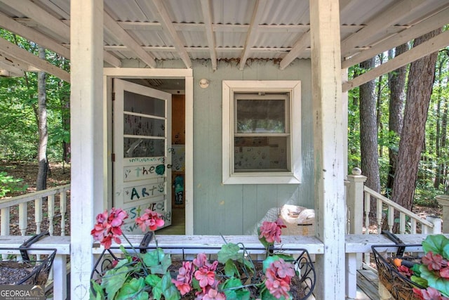 view of property entrance