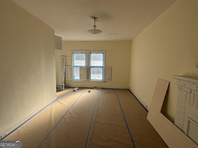 view of unfurnished room