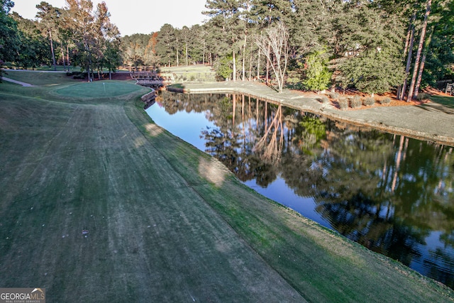 property view of water