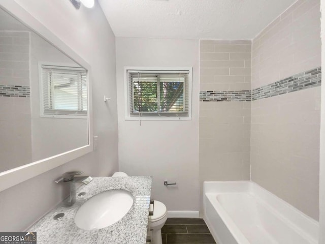 bathroom with toilet and sink