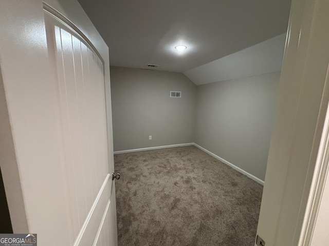 5544 Whispering Swan Ct, Douglasville, GA 30135 - bonus room featuring carpet flooring, lofted ceiling, and baseboards