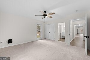 bathroom with hardwood / wood-style flooring, vanity, toilet, and a shower with curtain