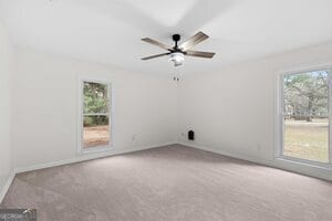 interior space featuring dark wood-type flooring