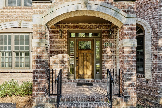 view of front facade with a front yard and a garage