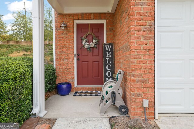 view of property entrance