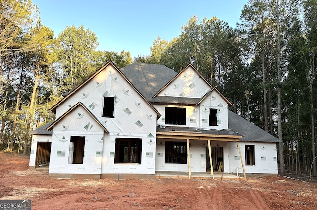 view of property under construction