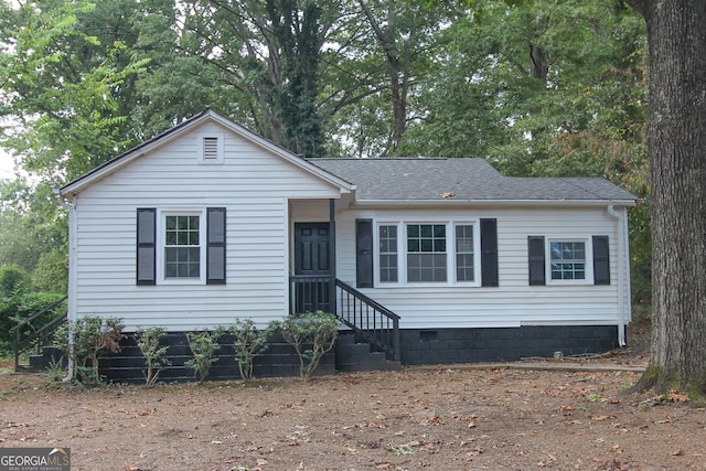 view of front of house