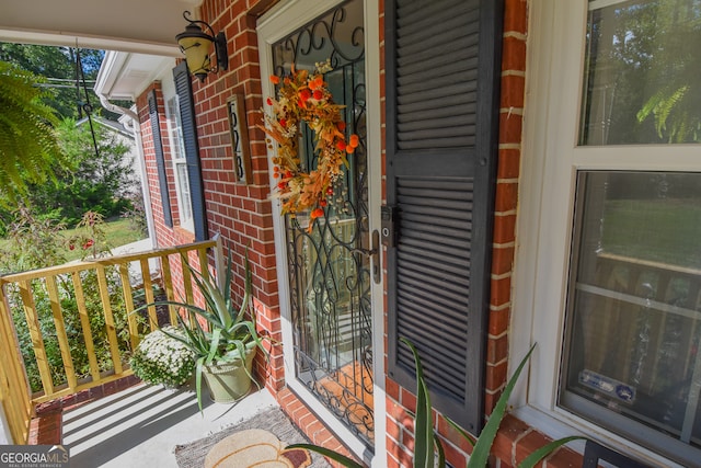 view of property entrance