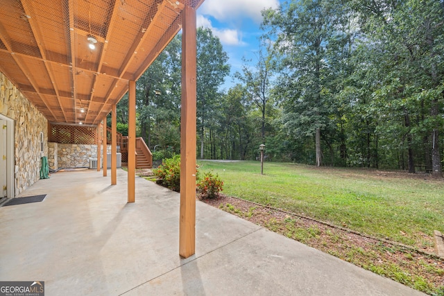 view of patio