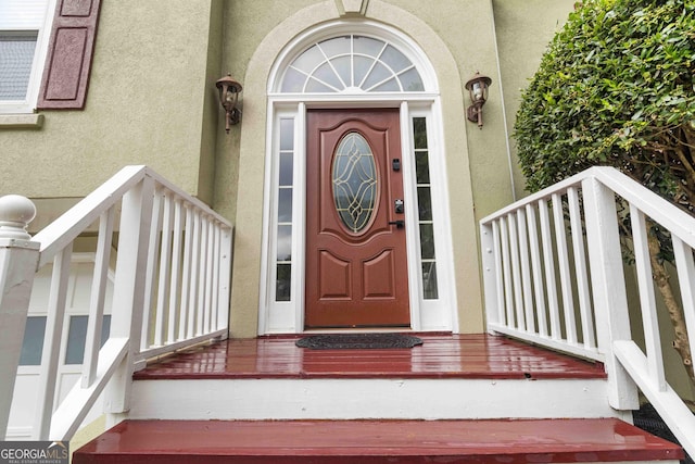 view of entrance to property