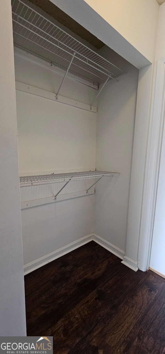 view of closet